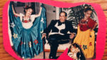 维姬·迪亚兹-卡马乔(左)与她的祖父和妹妹合影。(贡献)