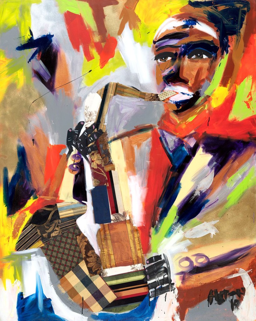 哈罗德·史密斯（Harold Smith）的“抽象角3”，在“ Bel-Air”上刊登。